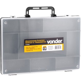 Organizador plástico simples para ferramentas - VD 8020 - Vonder