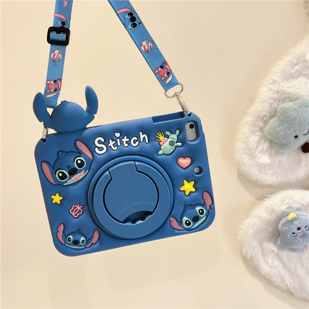 Cartoon One Piece per iPad 5/6/7/8/9/10th Generation Custodie Accessori per iPad Air 2/3/4/5 Pro 12.9 Pro 11 Mini 6 Cover morbida  26