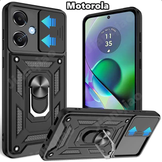 Para Motorola MOTO G04 G14 G24 G34 G54 G84 G22 G32 G42 G52 G62 G72 G9 Play Plus Power Edge 40 30 Neo Pro Ultra Fusion G10 G20 G30 G50 G60 G60S Phone Case Capinha Personalizada Anti impacto Capa Armadura Com Suporte Protetora De Câmera Car Magnético Cover