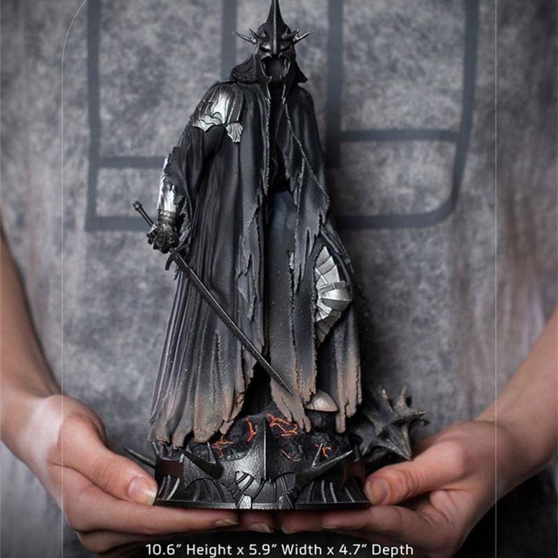 26cm Senhor Dos Anéis 1/10 Anel Espírito Angmar Witch King Modelo Feito A Mão