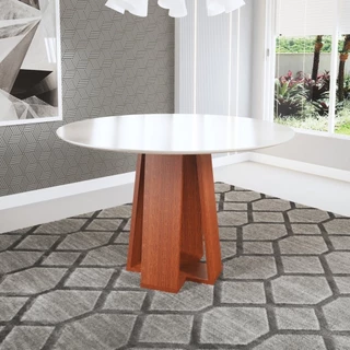 Mesa de Jantar Redonda 100cm Styllo 
