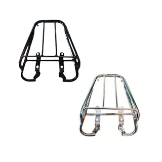 Bagageiro Titan 125 cromado preto 95 96 97 98 99