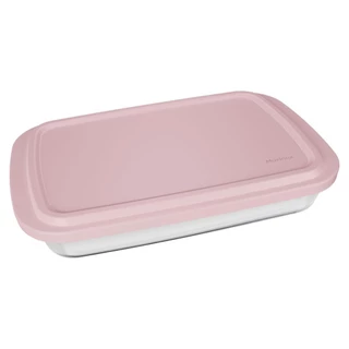 Assadeira Nadir Marinex em Vidro Retangular com Tampa 2,2L - Item Sortido