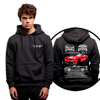 Moletom Casaco Frio Carro Luxuoso Chevrolet Camaro ZL1 Conversivel