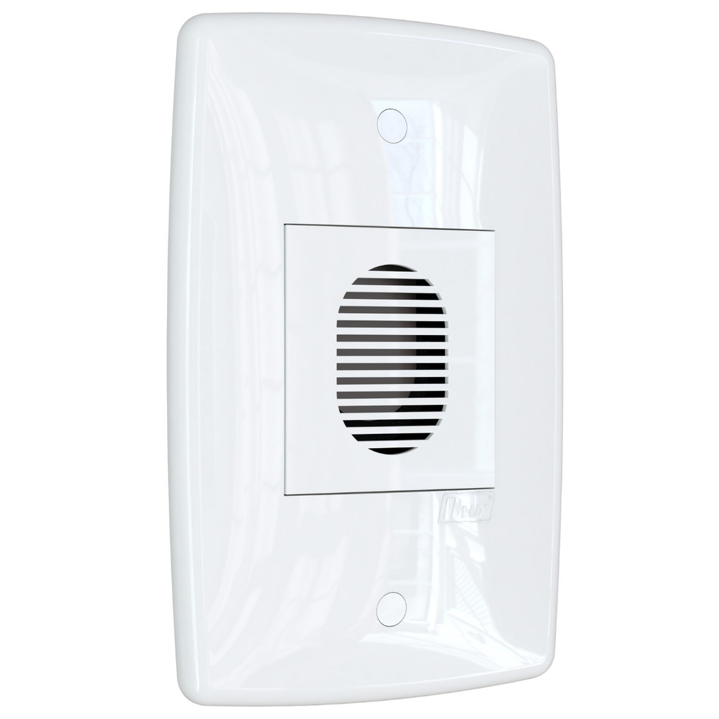 Campainha Residencial Eletrica Cigarra Com Fio Finesse+ Branco | Shopee ...