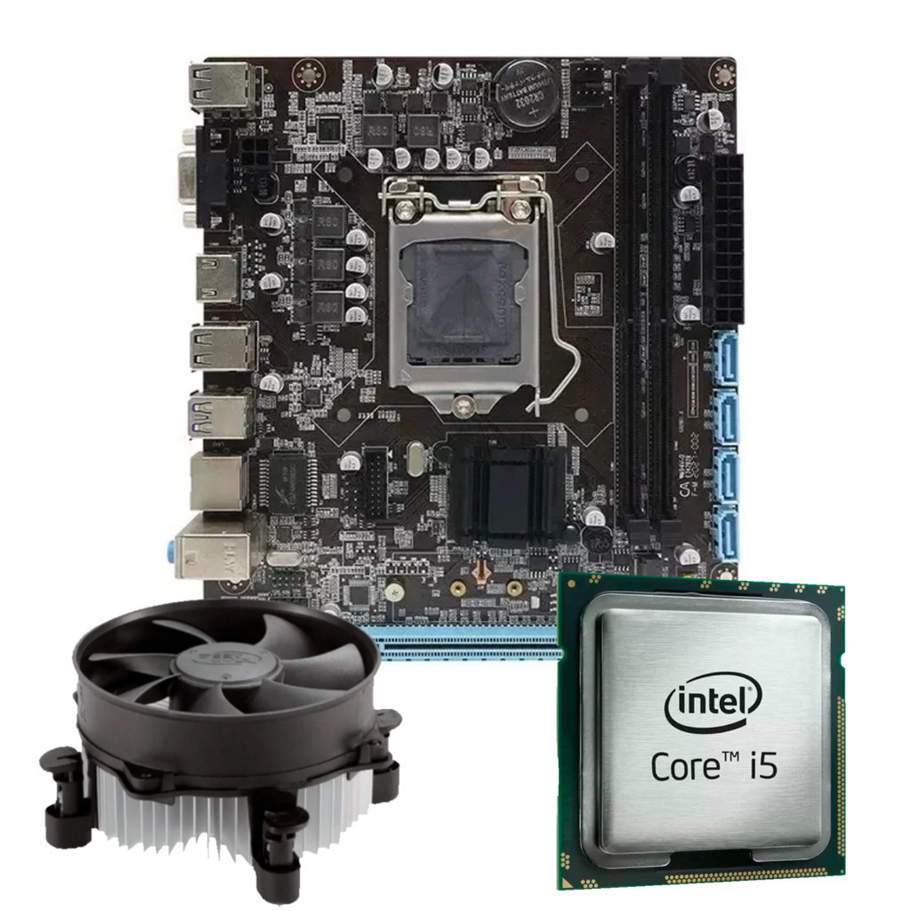 Kit Gamer I5 6500 6o Geração + Placa Mãe H110 Lga1151 Cooler