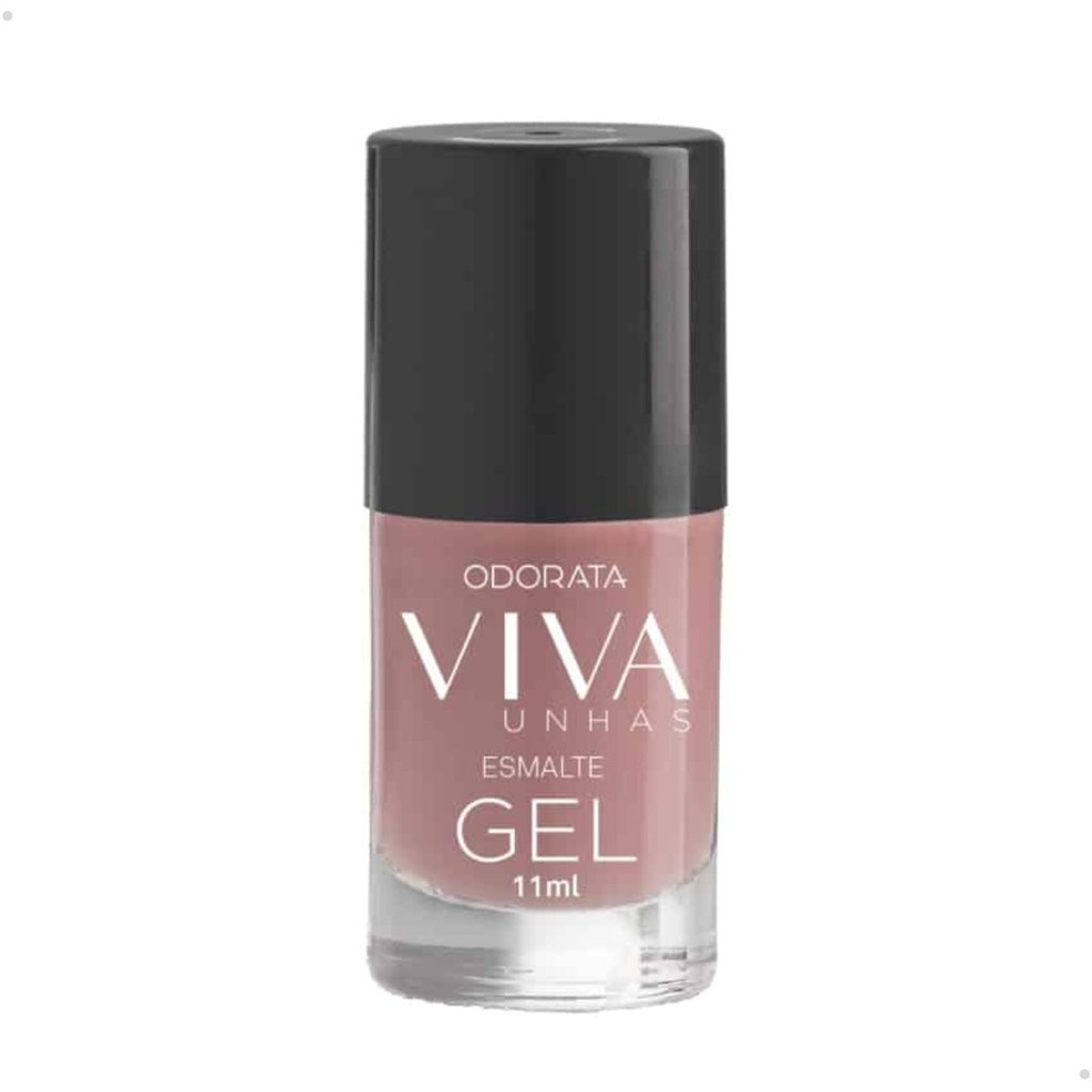 Esmalte Em Gel Renda Chic Rosado Cremoso Não Precisa Cabine Secagem ...