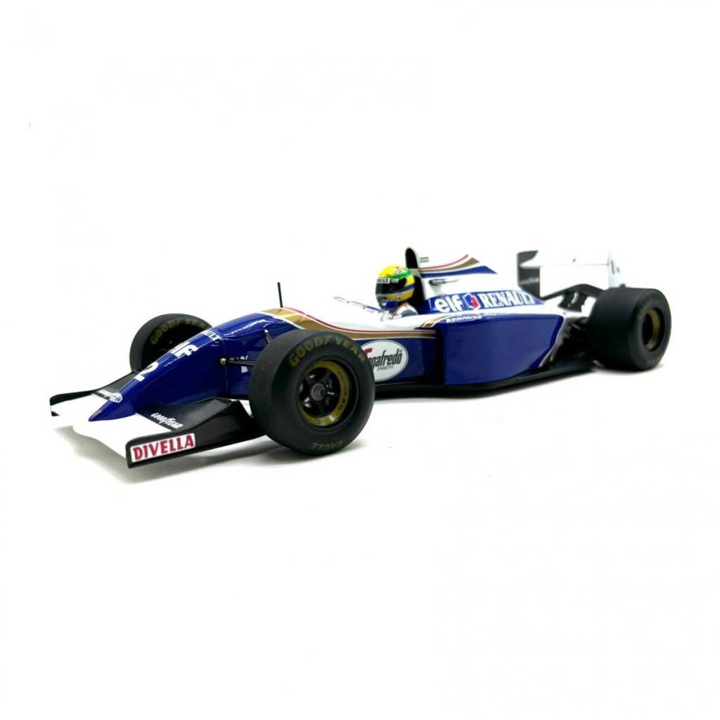 Miniature Minichamps Williams Renault FW16 N°2 - Ayrton Senna - San Marino 1994 - 1/18