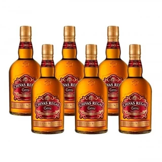 Whisky Escocês Chivas Extra 750ml Caixa com 6 unidades