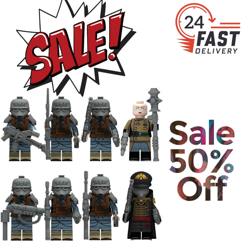Compatível com LEGO Star Wars série Fire Trooper Psyker blocos de ...