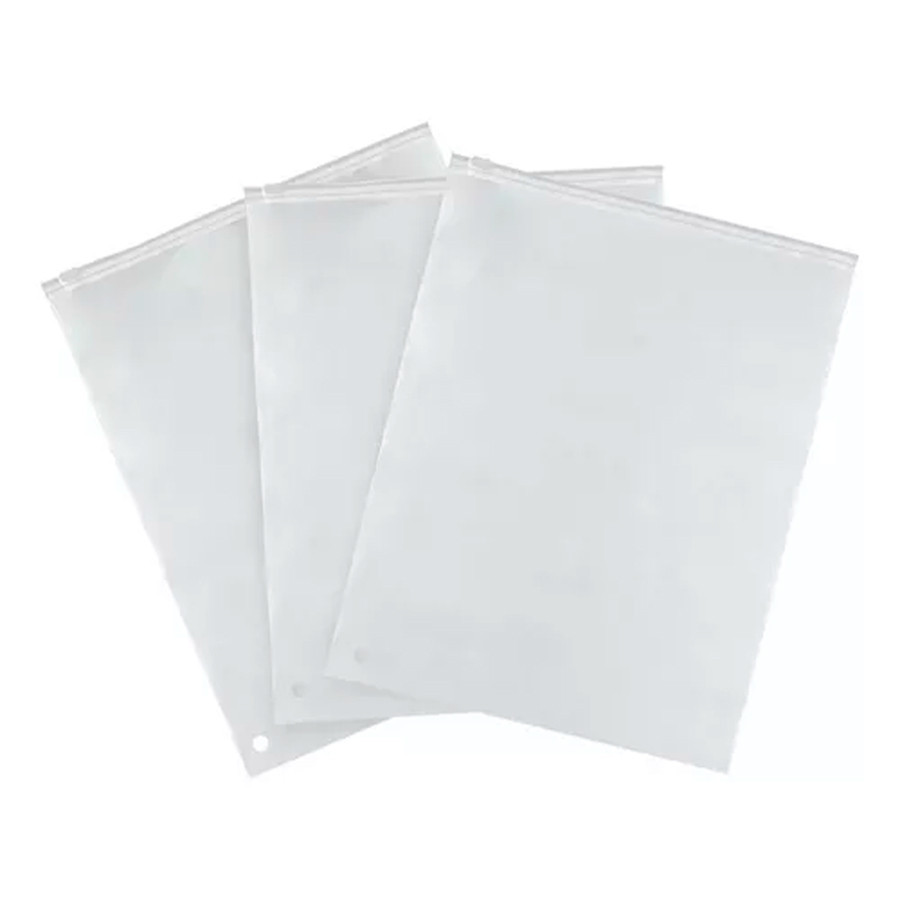 Saco Ziper Transparente - 30x20cm - 50 unidades - Rizzo
