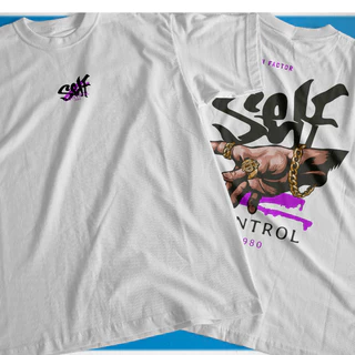 Camiseta Self Control 1980 Street Wear Style Premium