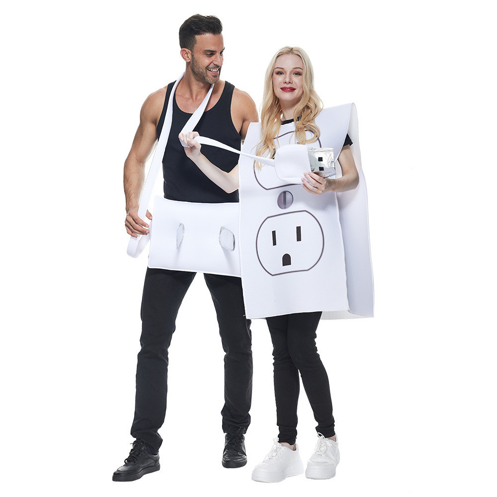 Engraçado USB Plug Set/Plug Light e Socket Conjunto Casal Halloween Traje  de Mascote Para Adulto Festa Cosplay Desempenho Estágio Roupas Fancy Dress  up Conjuntos | Shopee Brasil