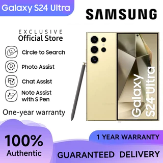 Marca Nova Galaxy S24 Ultra 12GB RAM De Preço Mais Baixo | Smartphone 512GB 5G NFC , Snapdragon 8 Gen , 3 Octa Core , 6.8 " Tela AMOLED , 50MP , OIS Triple Camera , Celular Android 14.0