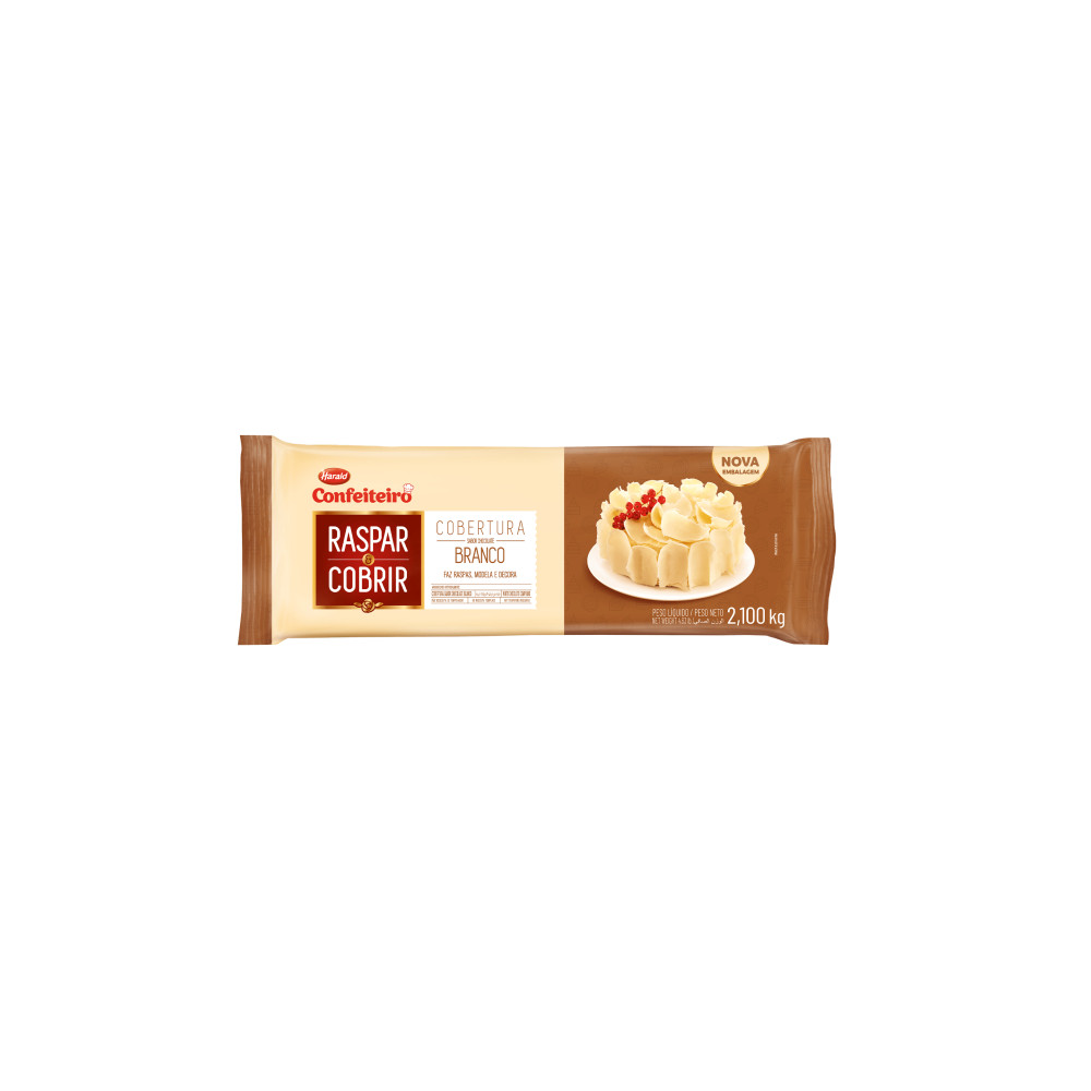 Cob. Raspar Cobrir Barra Branco 2kg Harald