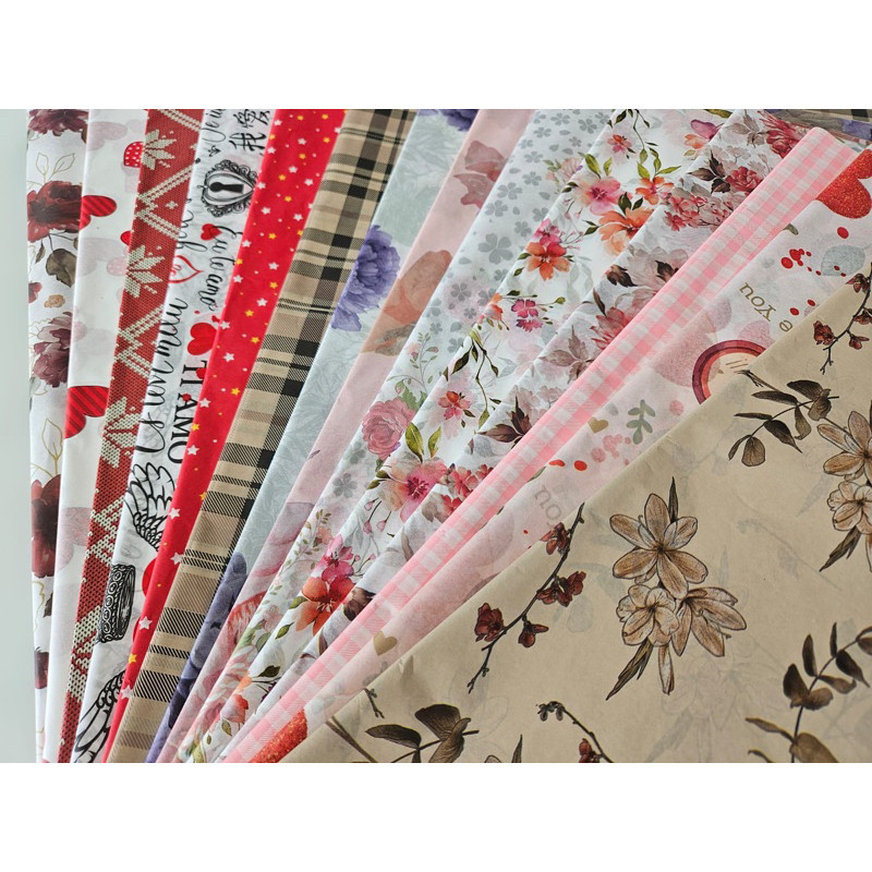 Papel de Seda 50x70cm Estampado com 10 unidades / Amor - Presente ...