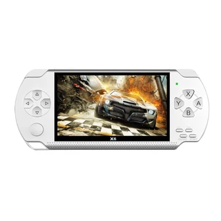 Vídeo Game Portátil 3000 Jogos Internos Mini Game gba 8 bits MP3 MP5 Tela 4,3 pol Branco C/ Nfe Nota Fiscal