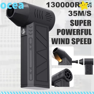 OCEA 130000turbofan Rpm , Velocidade Do Vento 35m/s Com Lanternas Ventilador A Jato De Alta Potência , Motor Brushless Potente De Pó Turbo Violento