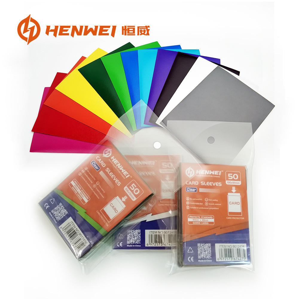 HENWEI Card Sleeves para Pokémon, Magic The Gathering (MTG), Ultraman