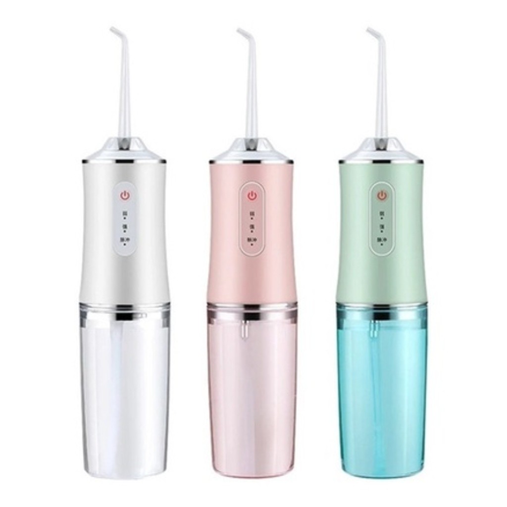 Irrigador Oral Fio Dental Portátil Para Viagem Em Casa 3 Modos De Limpeza 220ML
