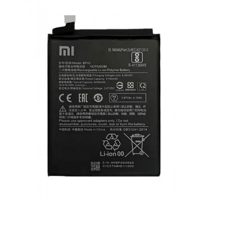 bateria bp42 xiaomi mi 11 lite original nova +garantia