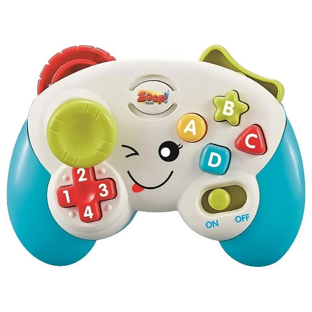 Brinquedo Controle De Vídeo Game Educativo Para Bebê Com Som e Luz ...