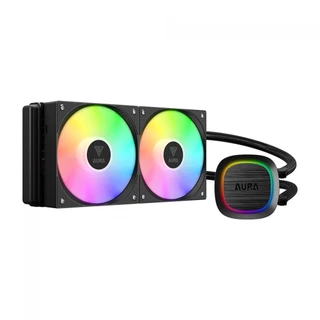 WATER COOLER GAMDIAS AURA GL 240 V2 RGB 240MM - PRETO