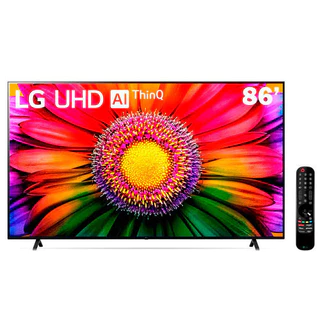 Smart TV 86 Polegadas 4K LG UHD ThinQ AI 86UR8750PSA HDR Bluetooth 3 HDMI
