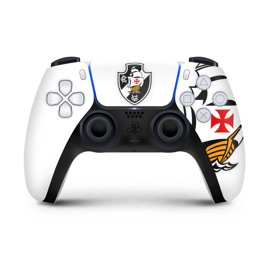 Skin PS5 Controle Playstation 5 Adesivo Anti Bolha - Vasco B