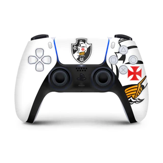 Skin PS5 Controle Playstation 5 Adesivo Anti Bolha - Vasco B