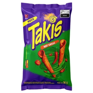 Salgadinho de Milho Takis Hot Chilli Picante 56g