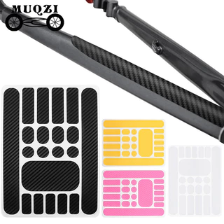 MUQZI 1/2set Adesivos Protetores De Corrente De Estrutura Bicicleta De MTB BMX Protetor De Estrada