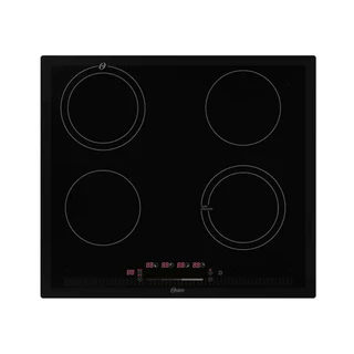 Cooktop Por Indução 4 Bocas Oster OSOTOP4022 Touch Screen Preto - 220v