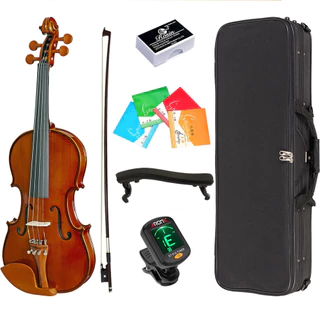 Violino MARINOS PRO Series 4/4 tipo Eagle MV-441 Lamberti + Espaleira + Afinador + Cordas