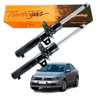 PAR AMORTECEDOR DIANTEIRO ORIGINAL VOLKSWAGEN JETTA (KIT329)