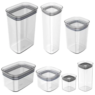 Conjunto de Cozinha Porta Tempero OU 7un Block Transparente