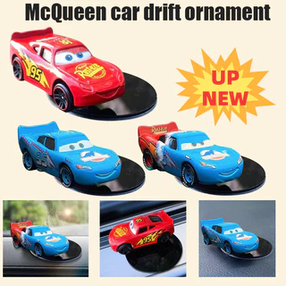 McQueen Carro Deriva Ornamento Painel Do Filme Periférico Balanço Brinquedo 1 : 64 Liga De Alumínio Estátua 