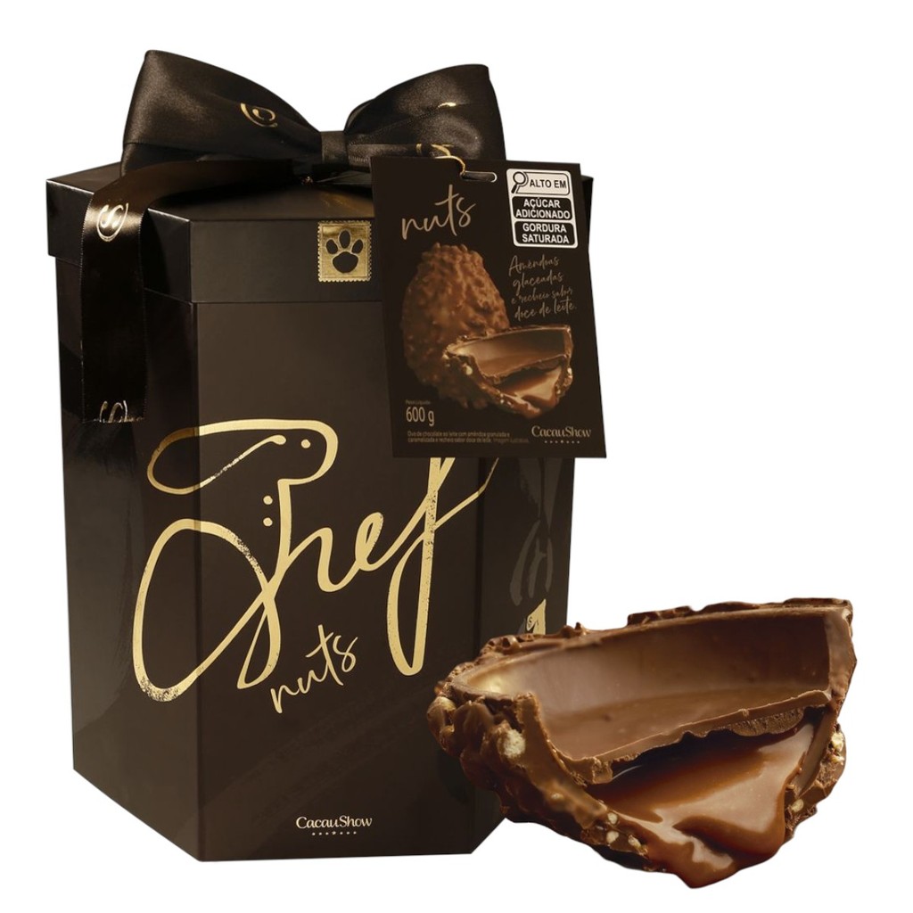 Ovo do Chef Nuts Recheado 600g