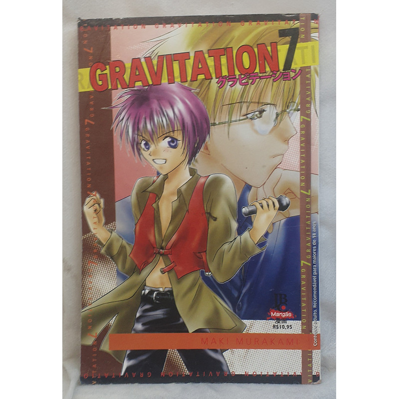 Mangá Gravitation Volume 7 - Editora JBC | Shopee Brasil