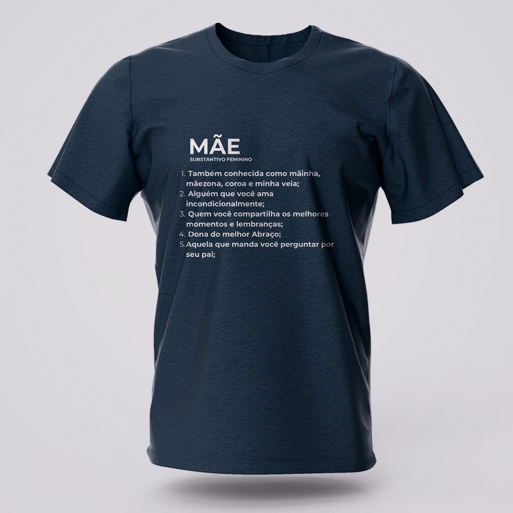 Camisa Mãe o Coração da Família