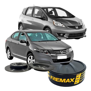 Disco Freio Traseiro Original Sólido City Fit 2009 À 2014 em Oferta na Shopee