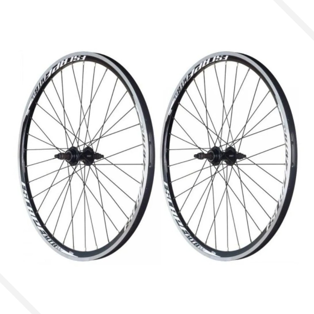 Par de Roda Montada Bike Bicicleta 26 x 1.1/2 Aro Aero Escape Vzan