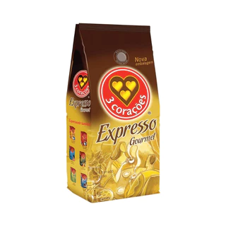 Café Em Grãos Expresso 3 Corações Abic Gourmet - 1kg