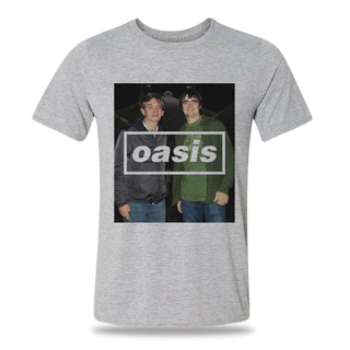 Camiseta Oasis Samuel Rosa e Serginho Humor Memes Bandas