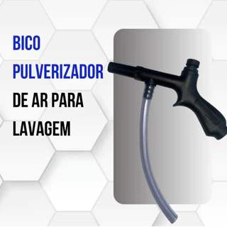 Bico Pulverizador para Ar Hidraflux - Rosca 1/4 - Aplicador de Produtos de Limpeza e Lubrificantes