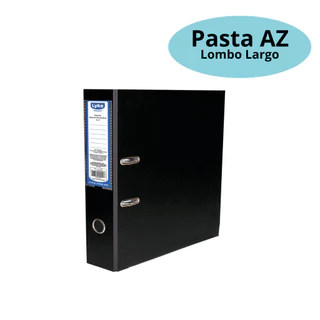 Pasta Fichário Registradora AZ Lombo Largo Ofício