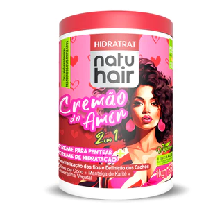 Creme para pentear 2 em 1 NatuHair Cremão do Amor 1kg