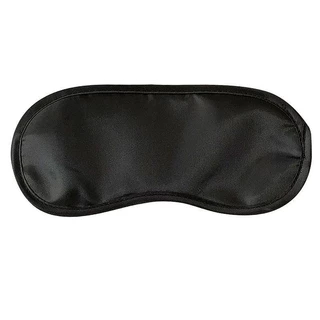 Venda BDSM Fetiche c/ Elástico Estofada Macia Preta Estilo Máscara Confortável Luxo