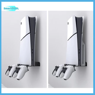 Lkbgg > Kit De Montagem Na Parede Para Playstation 5 Slim Console Controlador De Economia De Espaço Suporte De Fone De Ouvido PS5 Acessórios Novo
