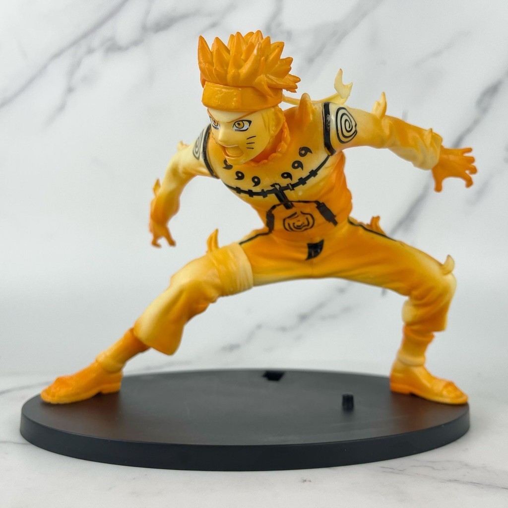 Boneco Anime Naruto Modo Kurama Batalha 13 Cm Pronta entrega | Shopee ...